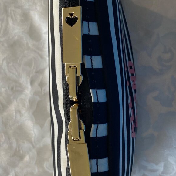Kate Spade "ALL PLAY NO WORK" Foldable Tote Bag/Purse - Picture 11 of 11